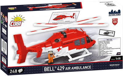 COBI - Construction Blocks, COBI Bell 429 Air Ambulance Helicopter 248pc