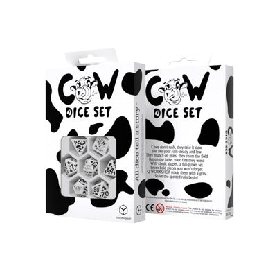 Role Playing Games, Q Workshop – Cow Dice Set: MOOzilla