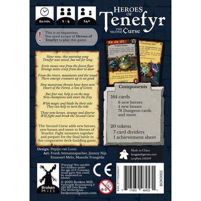 Cooperative Games, Heroes of Tenefyr: The Second Curse