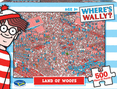 Where's Wally Land of Woofs 500PC