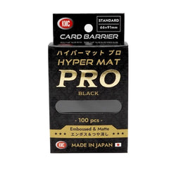 KMC Sleeves: Hyper Mat Pro Black 100ct