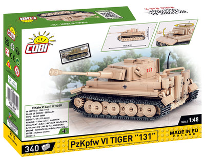 COBI - Construction Blocks, Tiger 131 1/48 Scale