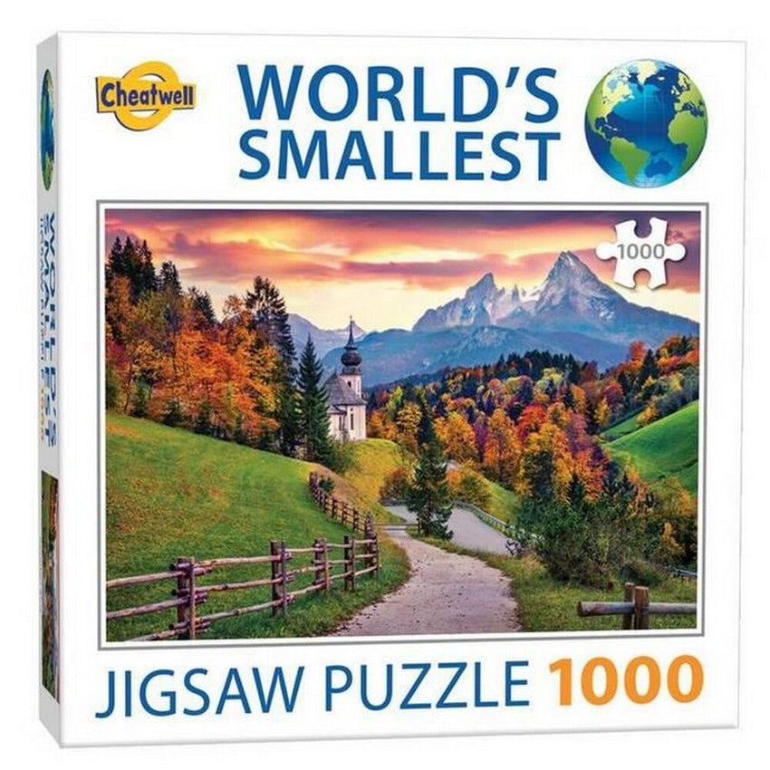 World's Smallest: Bavarian Alps 1000pc Puzzle
