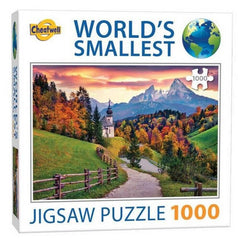World's Smallest: Bavarian Alps 1000pc Puzzle