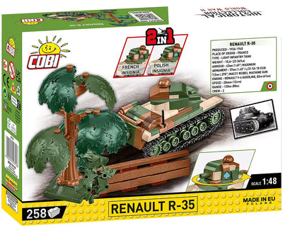 COBI - Construction Blocks, COBI Renault R-35 Tank 258pc