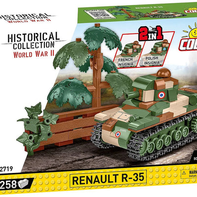 COBI - Construction Blocks, COBI Renault R-35 Tank 258pc