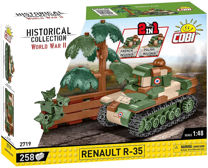 COBI Renault R-35 Tank 258pc