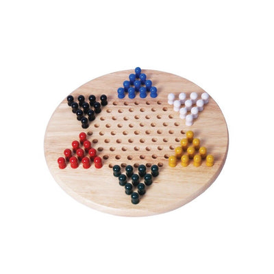 All Products, Classic Game Collection: Chinese Checkers with Wooden Pegs