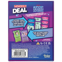 Monopoly Deal: K-Pop Demon Hunters