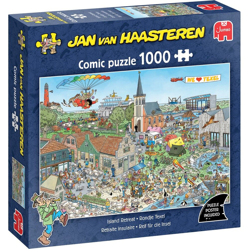 Jan van Haasteren: Island Retreat 1000pc
