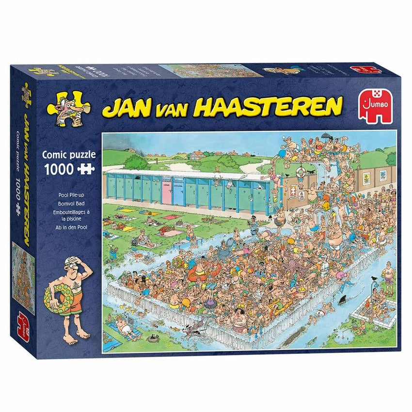 Jan van Haasteren: Pool Pile-Up 1000pc Puzzle
