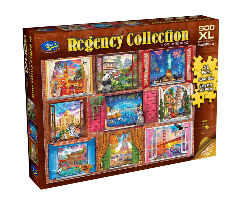Holdson: Regency Collection – Doors of the World 500pc XL Puzzle