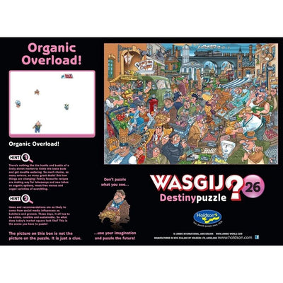 Jigsaw Puzzles, Wasgij Destiny 26: Organic Overload! 1000pc Puzzle