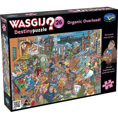 Jigsaw Puzzles, Wasgij Destiny 26: Organic Overload! 1000pc Puzzle