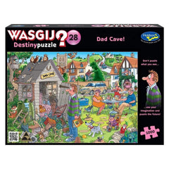 Wasgij Destiny 28: Dad Cave! 1000pc Puzzle