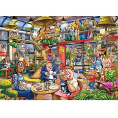 Wasgij Mystery 28: Feline Frenzy! 1000pc Puzzle