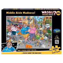 Wasgij Original 46: Middle Aisle Madness! 1000pc Puzzle
