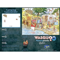 Wasgij Mystery 6: Camping Commotion! 500pc XL Puzzle