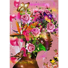 Woman in Bloom: Full Bloom 1000pc Puzzle