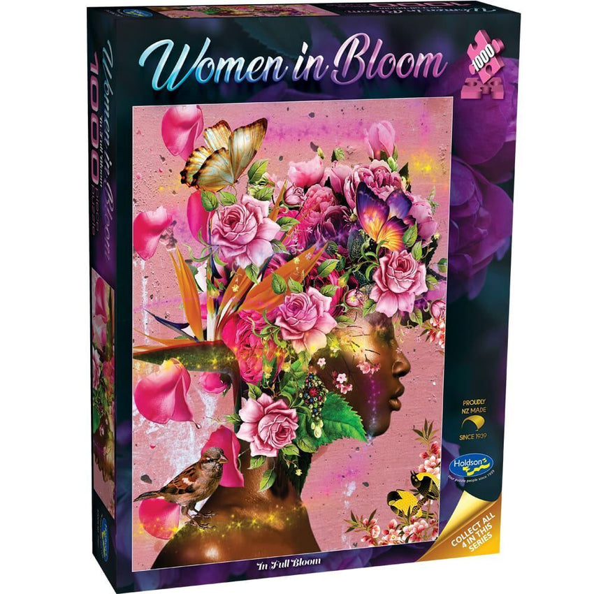 Woman in Bloom: Full Bloom 1000pc Puzzle