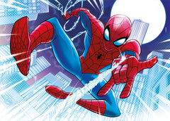Glowing Lights: Marvel Spiderman 104pc Puzzle
