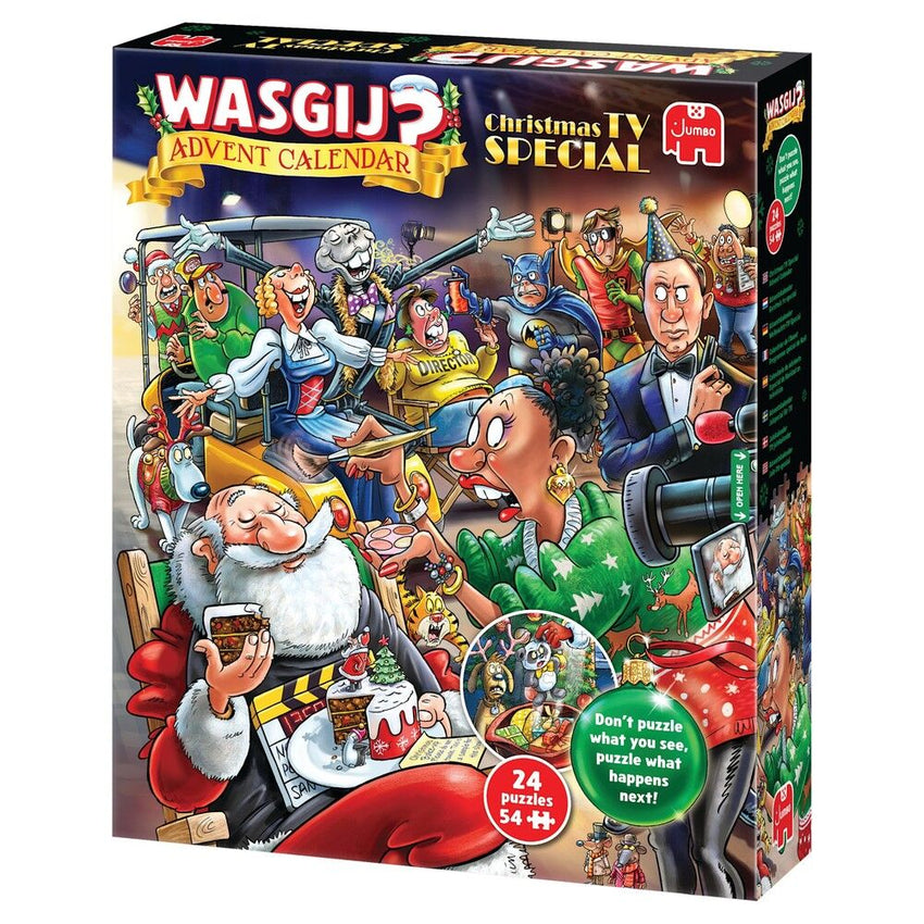 Wasgij Advent Calendar: Christmas TV Special 24x 54pc Puzzle