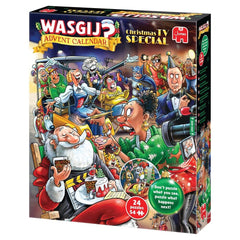 Wasgij Advent Calendar: Christmas TV Special 24x 54pc Puzzle