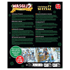Wasgij Advent Calendar: Christmas TV Special 24x 54pc Puzzle