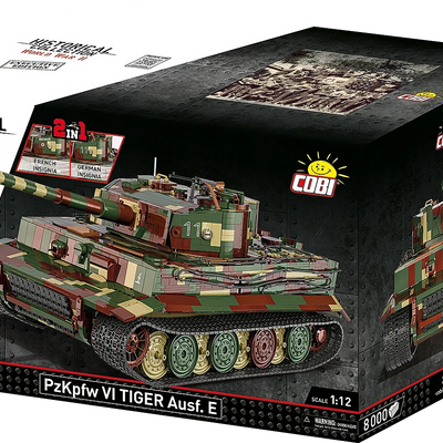 COBI - Construction Blocks, COBI PzKpfw VI Tiger Ausf. E – Executive Edition 8000pc