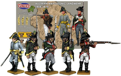 Miniatures, Victrix: Austrian Napoleonic Landwehr 1808-1815