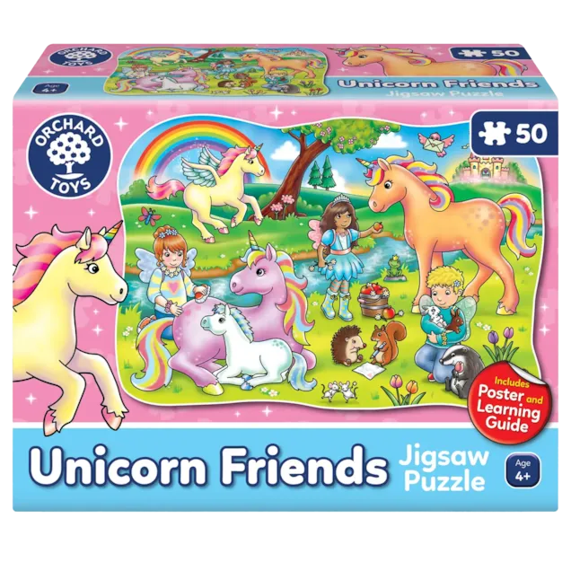 Unicorn Friends Jigsaw Puzzle 50pc