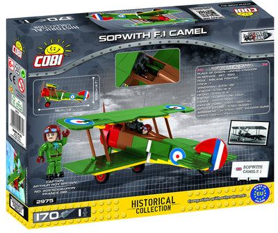 COBI - Construction Blocks, Sopwith F.1 Camel - 170pc