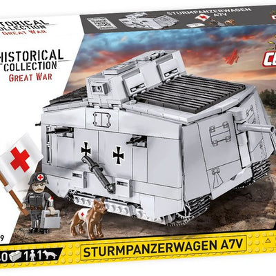 COBI - Construction Blocks, COBI SturmPanzerWagen A7V Tank 840pc