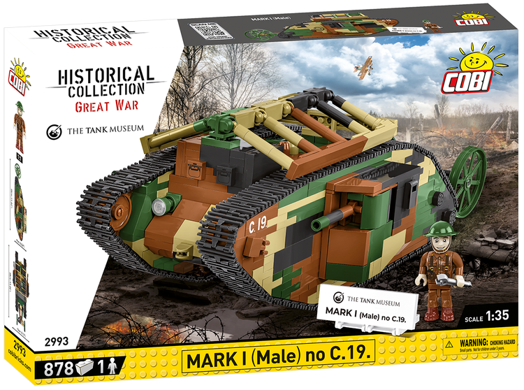 COBI Mark I Male no C.19. Tank 878pc