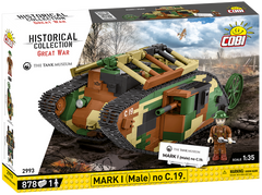 COBI Mark I Male no C.19. Tank 878pc