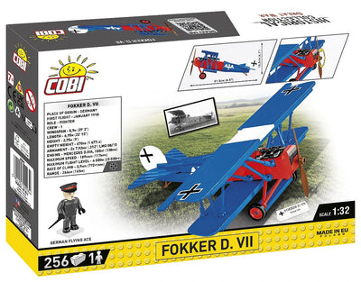 COBI - Construction Blocks, COBI Fokker D. VII Fighter 256pc