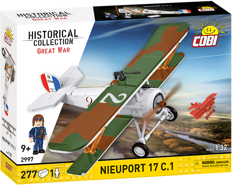 COBI Nieuport 17 C.1 Sesquiplane Fighter 277pc