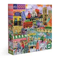 eeBoo: Paris in Autumn 1000pc Puzzle