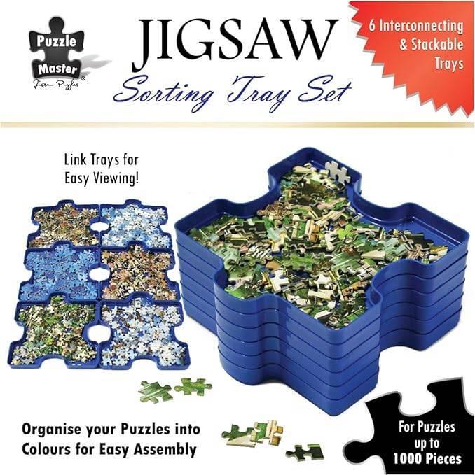 Puzzle Master: Jigsaw Sorting Tray Set