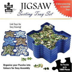 Puzzle Master: Jigsaw Sorting Tray Set