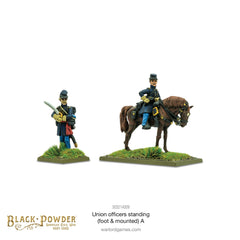Black Powder: Union Officers Standing Foot & Mounted A