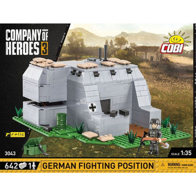 COBI - Construction Blocks, German Fighting Position 642PC