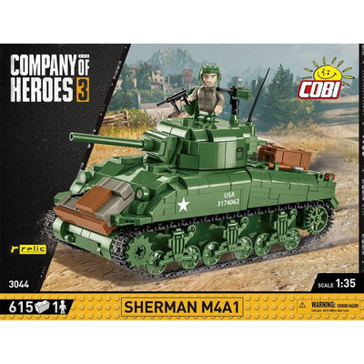 COBI - Construction Blocks, Sherman M4A1 615PC