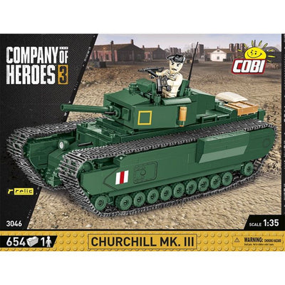 COBI - Construction Blocks, Churchill MK III 654PC