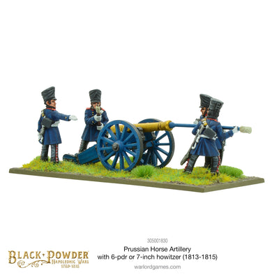 Warlord Games, Black Powder: Napoleonic Prussian Horse Artillery with 6-pdr 1813-1815