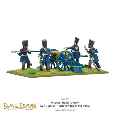 Warlord Games, Black Powder: Napoleonic Prussian Horse Artillery with 6-pdr 1813-1815