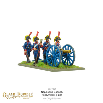Products, Black Powder: Napoleonic Spanish Foot Artillery 8-Pdr