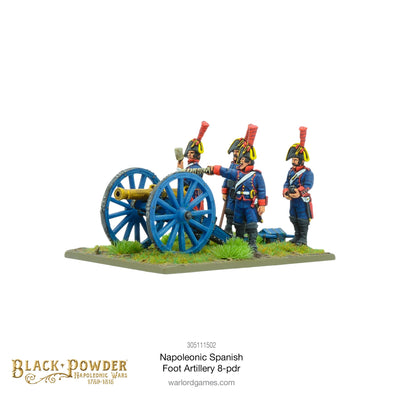 Products, Black Powder: Napoleonic Spanish Foot Artillery 8-Pdr