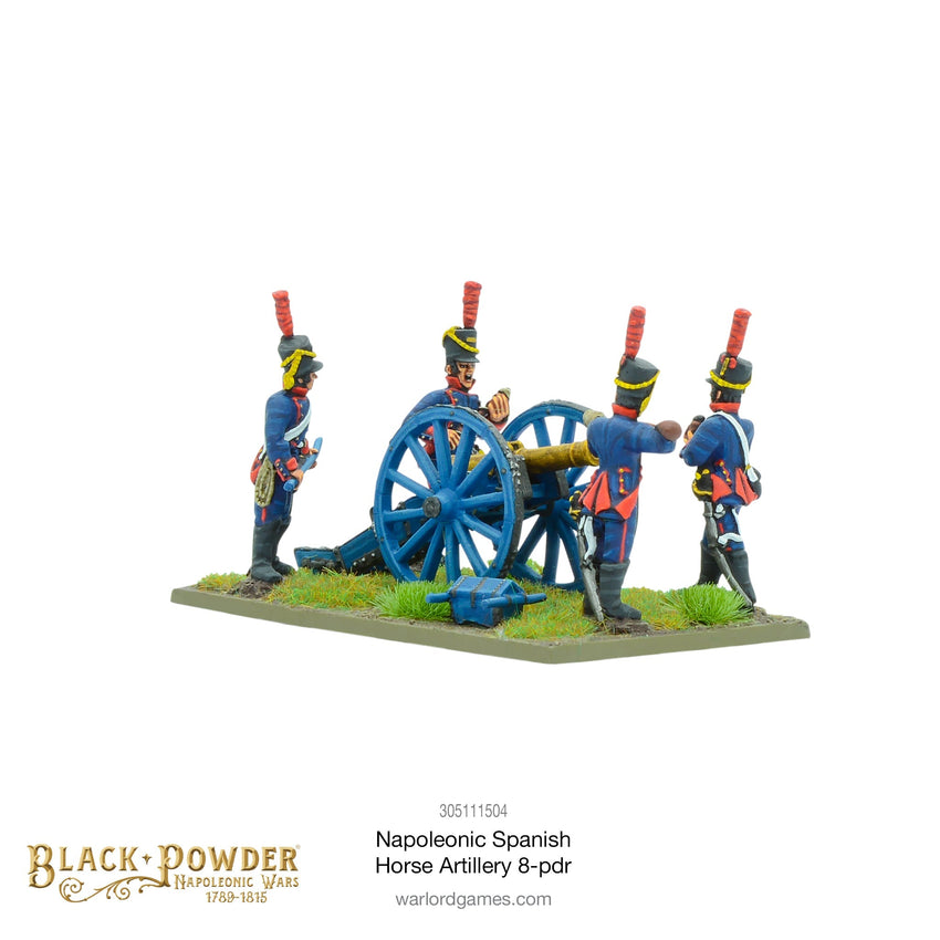 Black Powder: Napoleonic Spanish Horse Artillery with 8-pdr