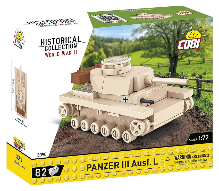 COBI Panzer III Ausf. L Tank 82pc